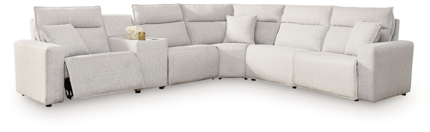 Modmax II - Reclining Sectional - Stone - Hornell Furniture Outlet