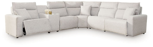 Modmax II - Reclining Sectional - Stone - Hornell Furniture Outlet