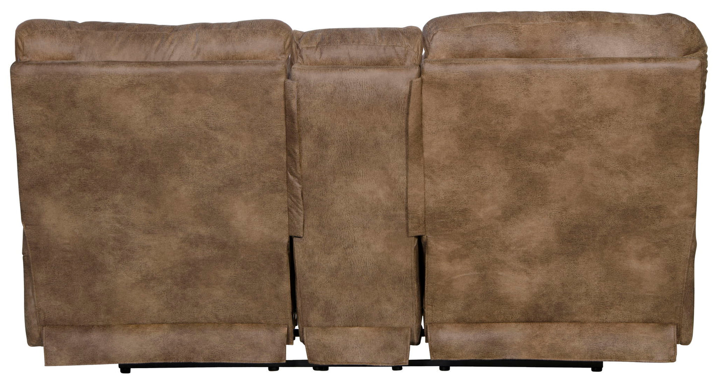 Voyager - Lay Flat Console Reclining Loveseat - Hornell Furniture Outlet