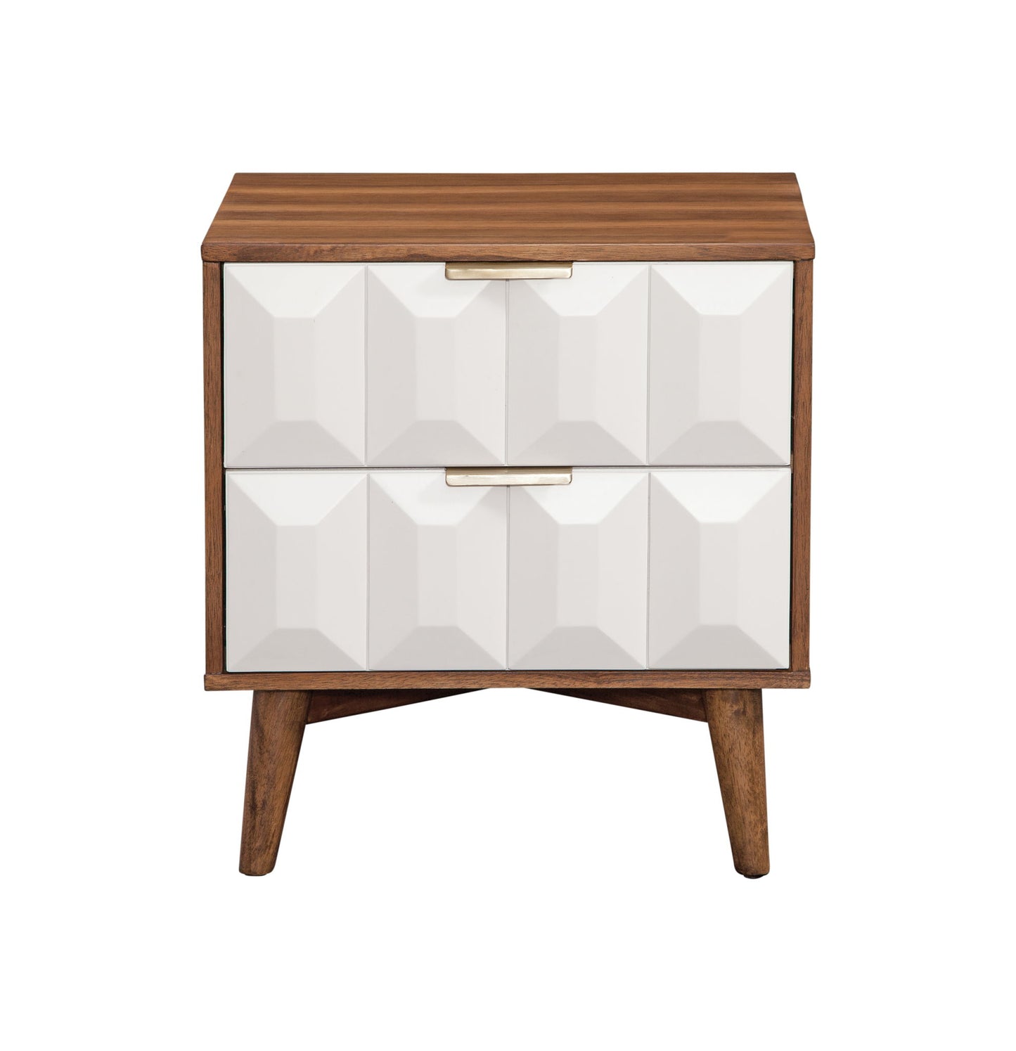 Ginny - Nightstand - Dark Brown - Hornell Furniture Outlet