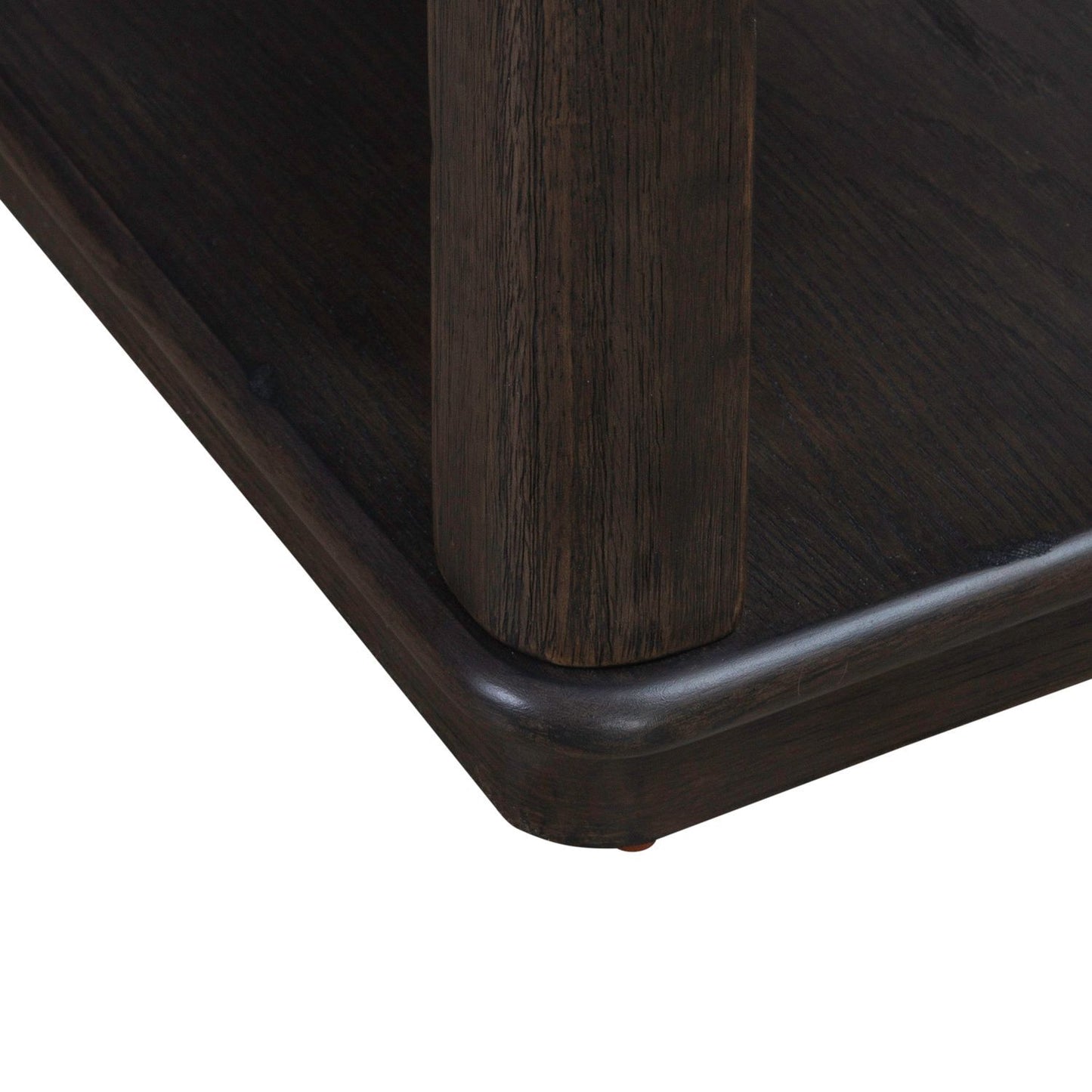 Wallace - Chair Side Table - Brown - Hornell Furniture Outlet