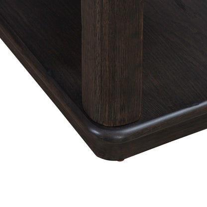 Wallace - Chair Side Table - Brown - Hornell Furniture Outlet
