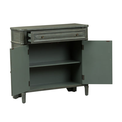 Madison Park - 1 Drawer 2 Door Accent Cabinet - Dark Gray - Hornell Furniture Outlet