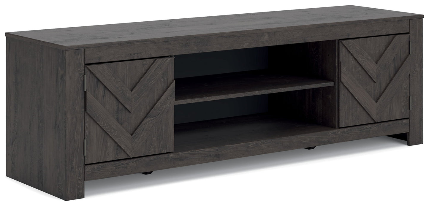 Cayboni - LG TV Stand With Fireplace Option - Hornell Furniture Outlet