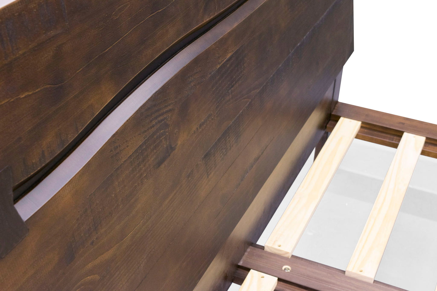 Pasco - King Bed - Dark Brown - Hornell Furniture Outlet