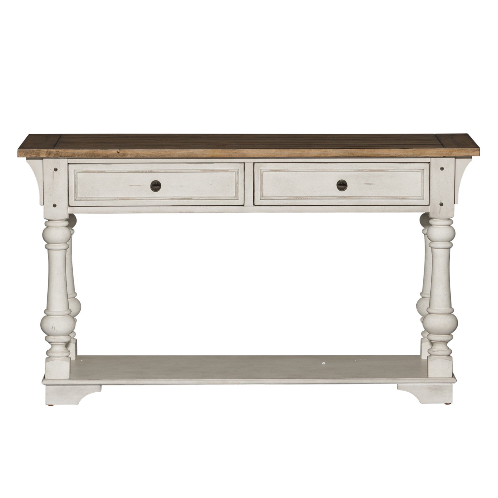 Morgan Creek - Sofa Table - White - Hornell Furniture Outlet