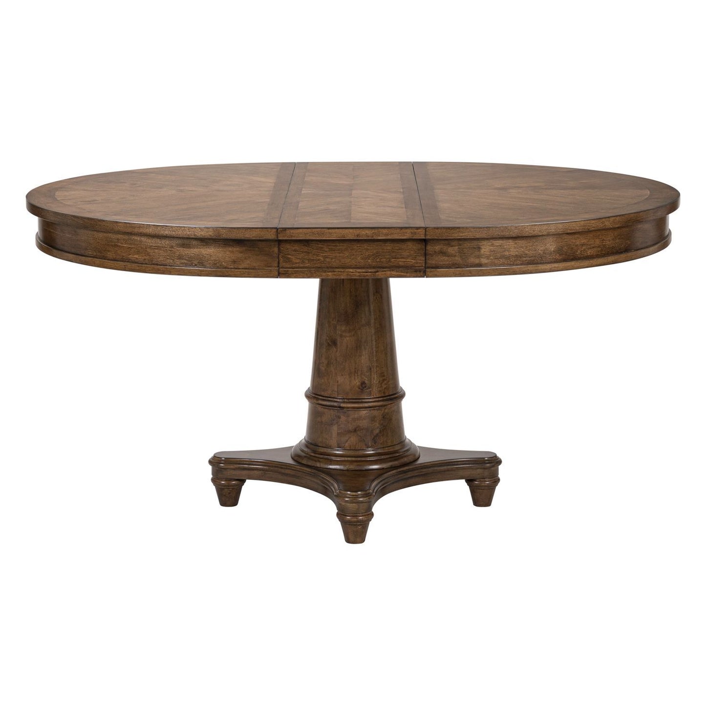 Harrison Heights - Pedestal Table Set - Sienna - Hornell Furniture Outlet
