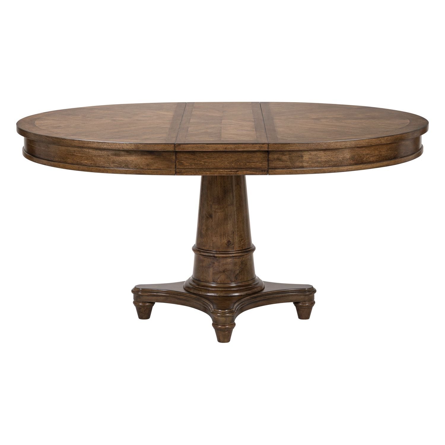 Harrison Heights - Pedestal Table Set - Sienna - Hornell Furniture Outlet
