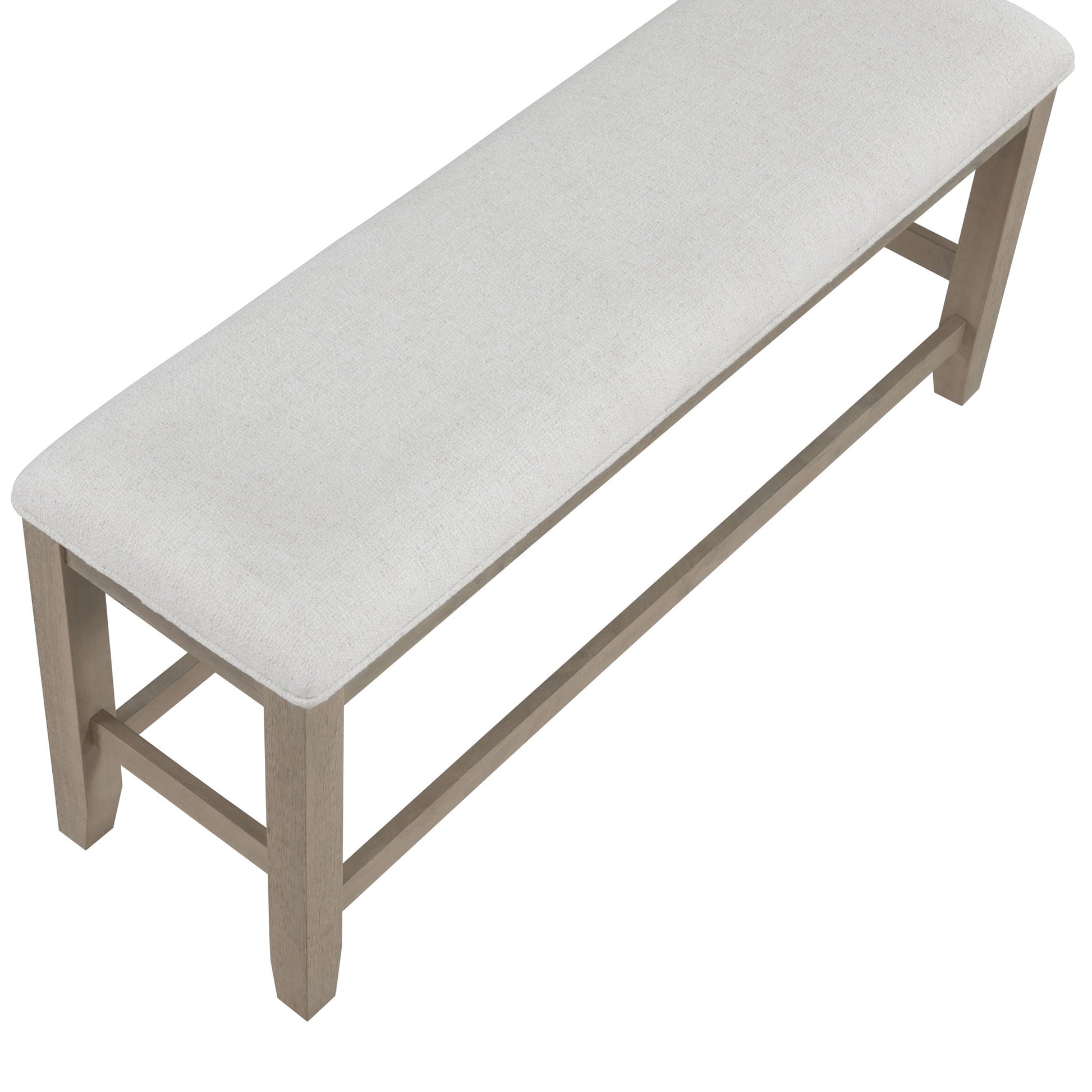Lily - Counter Bench - Gray - Hornell Furniture Outlet