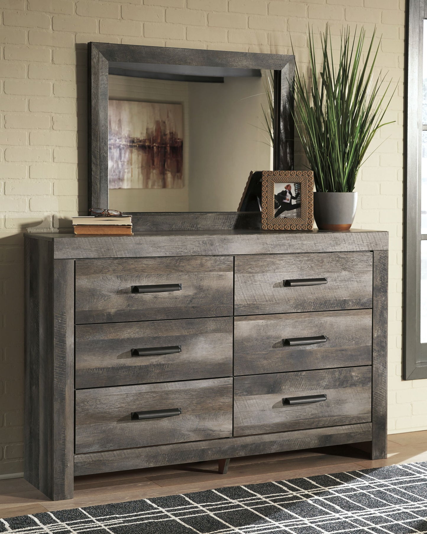 Wynnlow - Crossbuck Panel Bedroom Set - Hornell Furniture Outlet