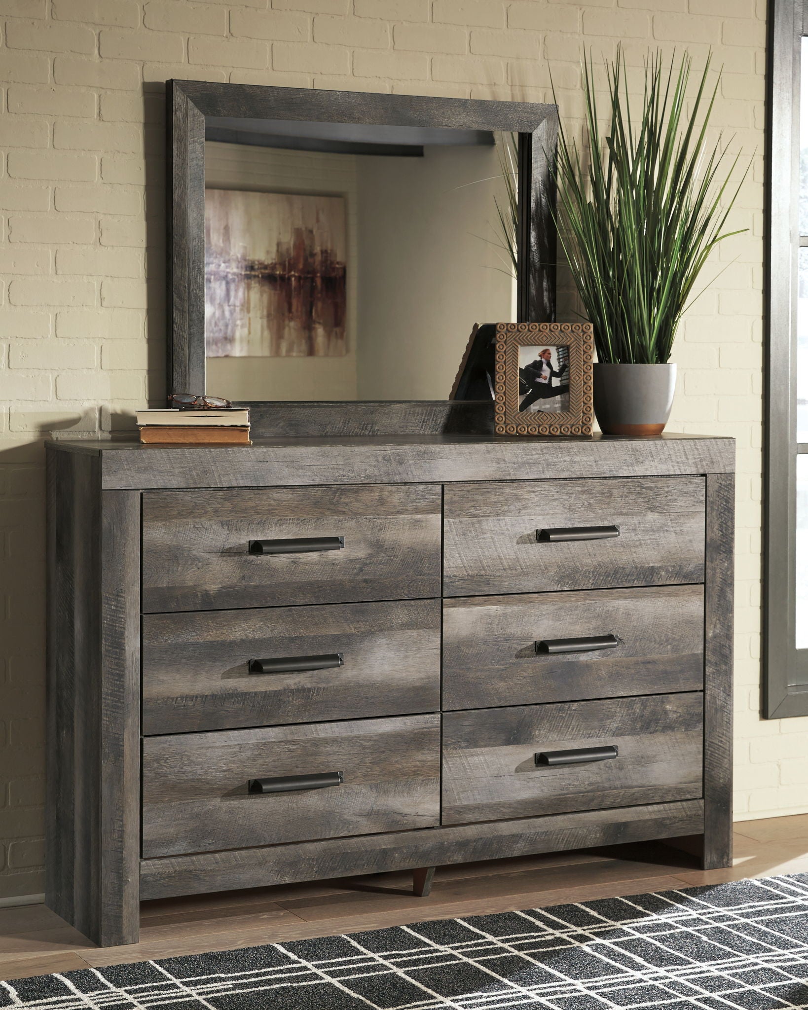 Wynnlow - Crossbuck Panel Bedroom Set - Hornell Furniture Outlet