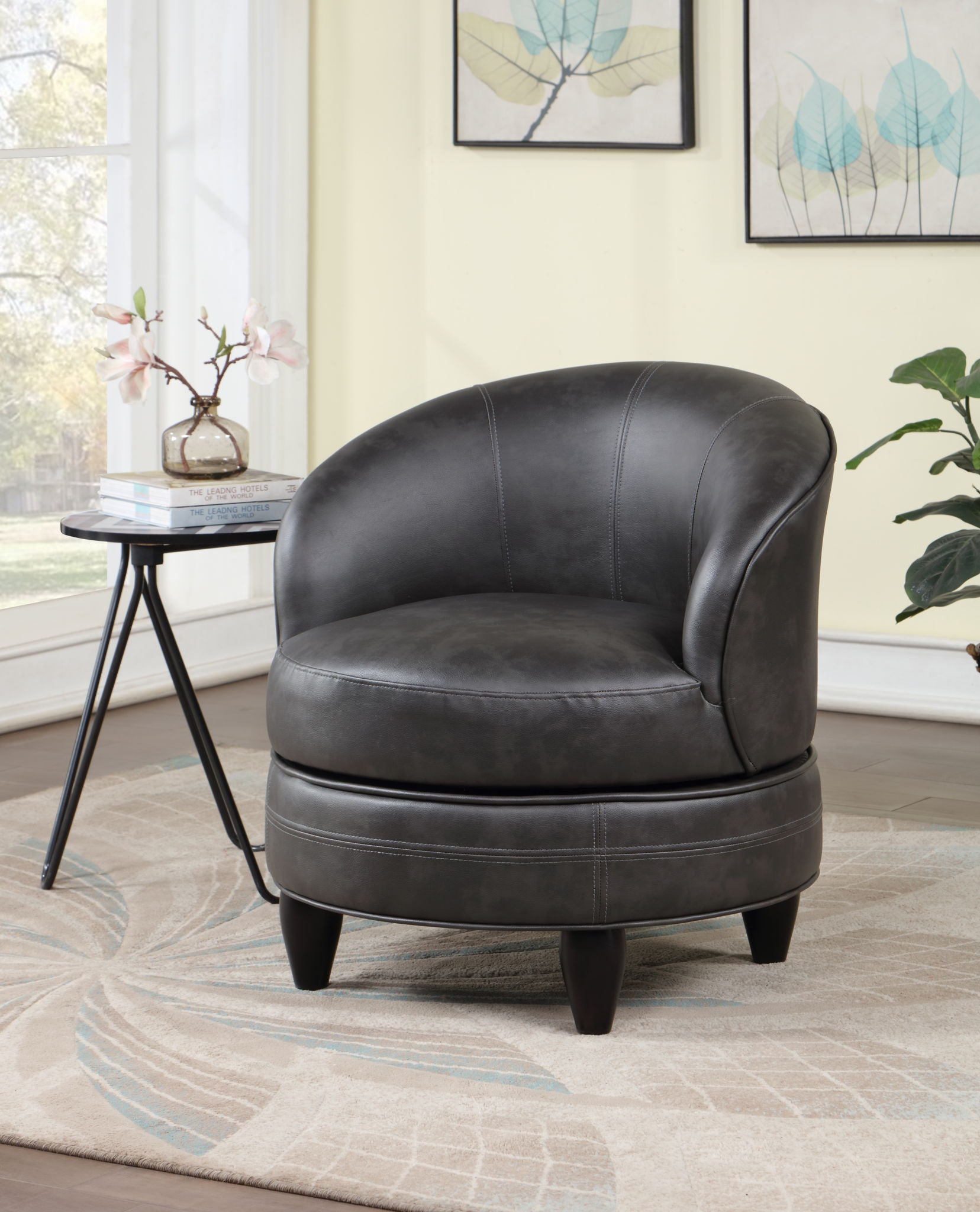 Sophia - Swivel Chair - Hornell Furniture Outlet