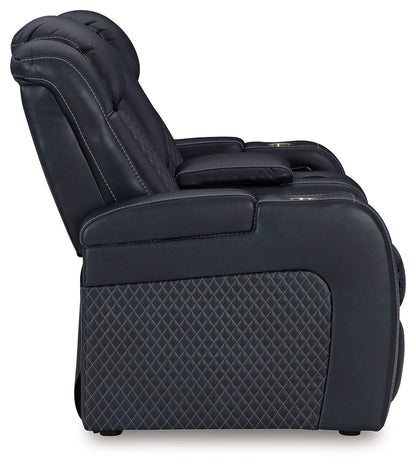 Fyne - dyme - Reclining Living Room Set - Hornell Furniture Outlet
