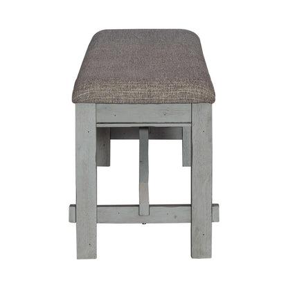 Newport - Dining Bench - Gray - Hornell Furniture Outlet