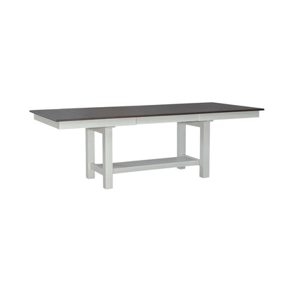 Brook Bay - Trestle Table Set - Hornell Furniture Outlet