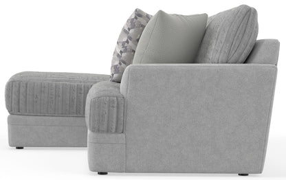Titan - Sectional With Comfort Coil Seating And Accent Pillows Included - Hornell Furniture Outlet