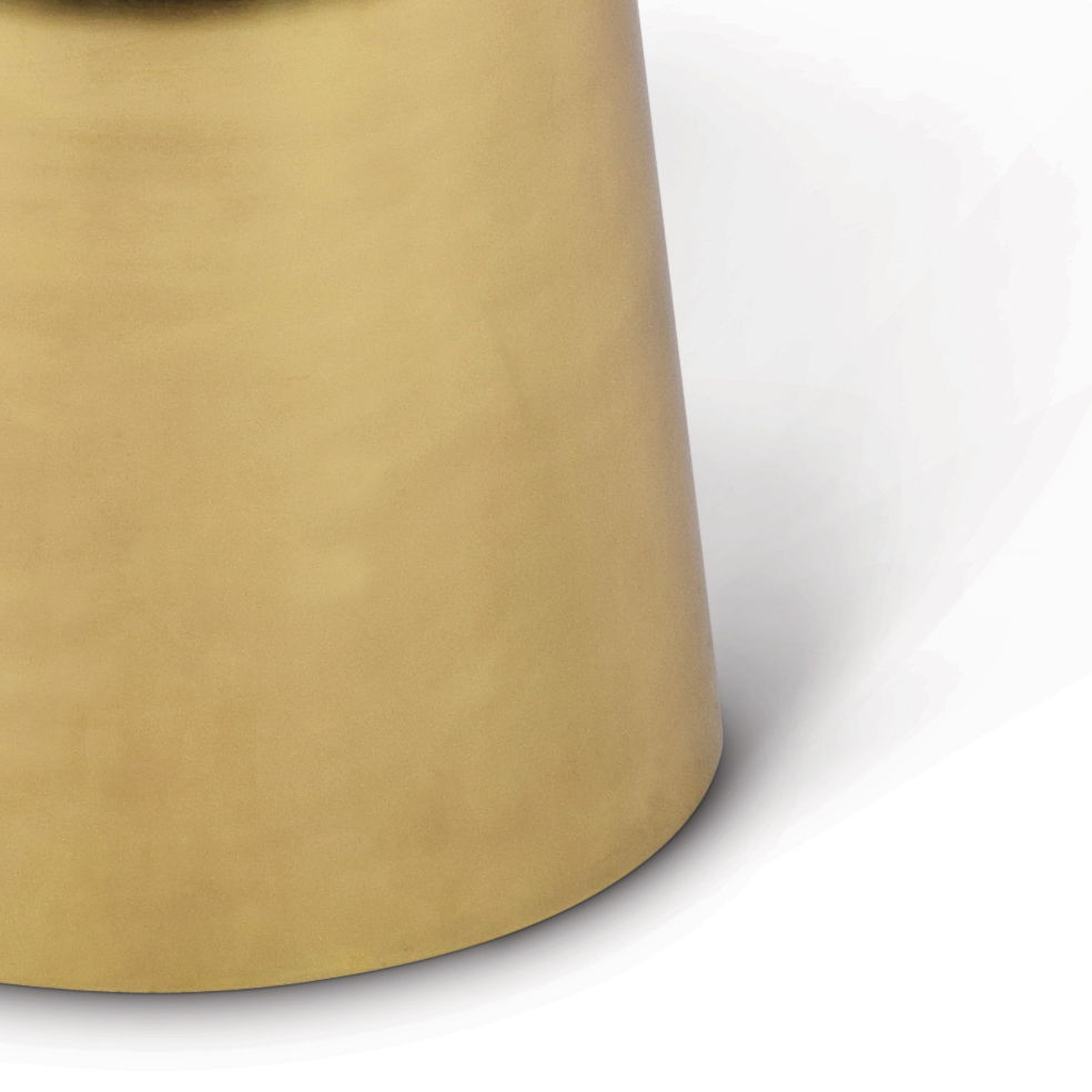 Jovana - Round End Table - Black - Hornell Furniture Outlet