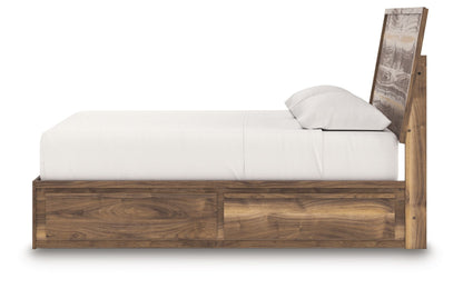 Chirason - Panel Bed With Storage - Hornell Furniture Outlet