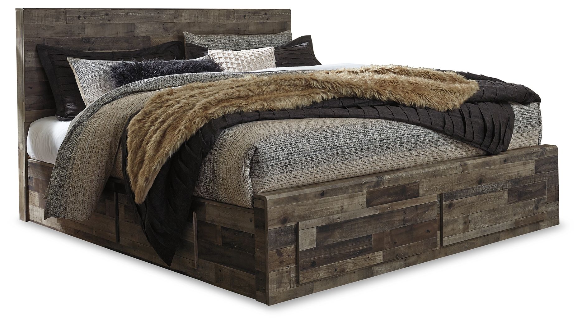 Derekson - Panel Bedroom Set - Hornell Furniture Outlet