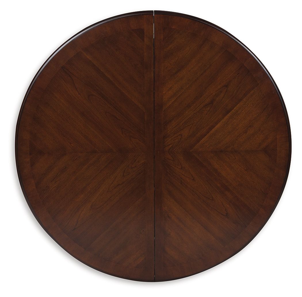 Lavinton - Brown - Oval Dining Room Extension Table - Hornell Furniture Outlet