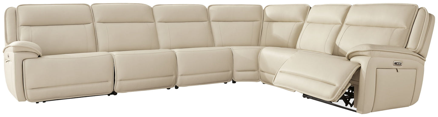 Double Deal - Reclining Sectional - Hornell Furniture Outlet
