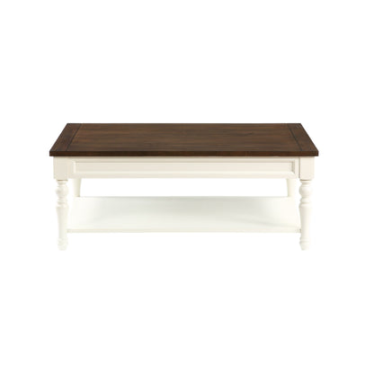 Joanna - 3 Piece Table Set (2 End & Coffee Tables) - White - Hornell Furniture Outlet