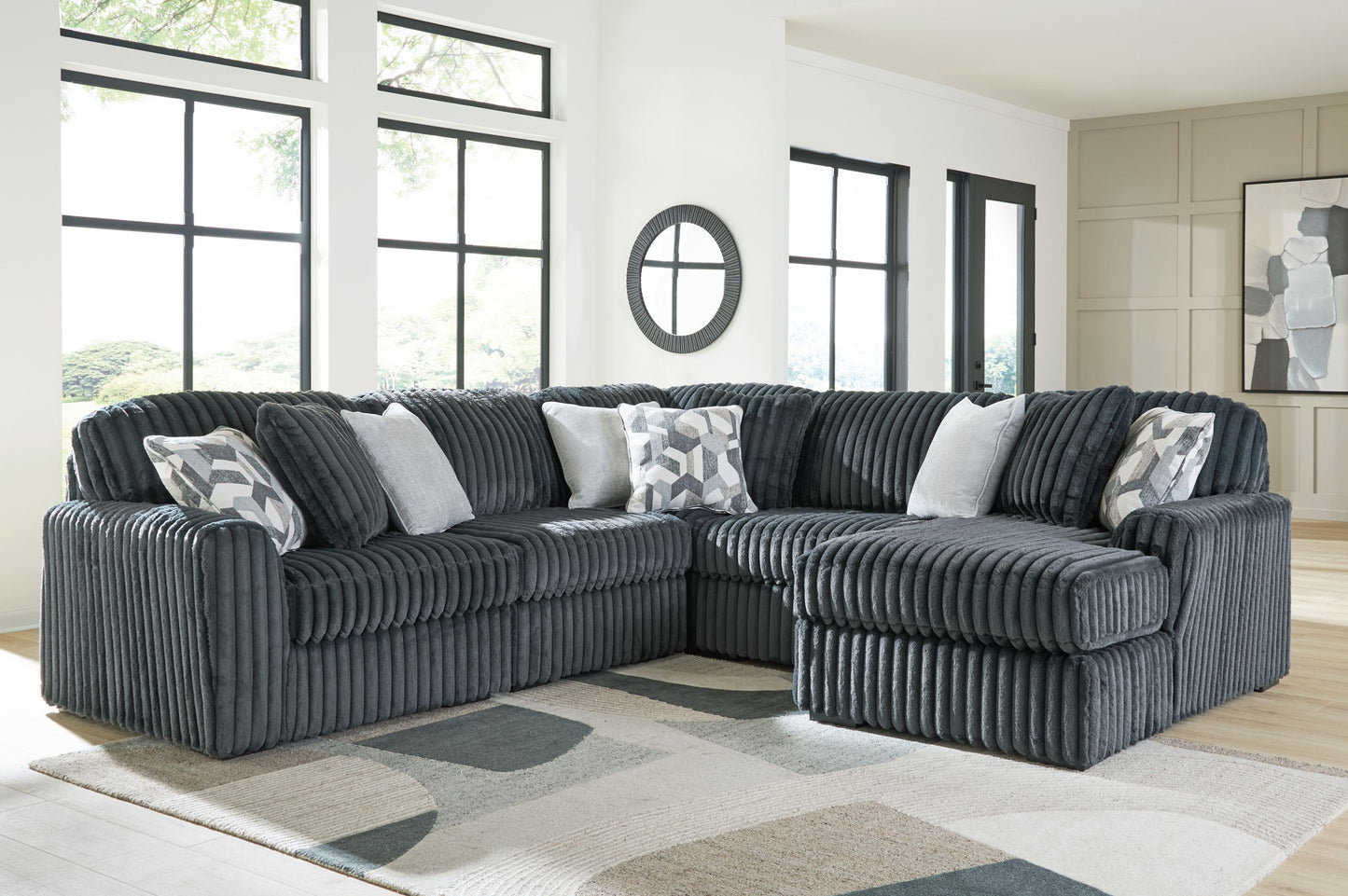 Midnight - Madness - Sectional - Hornell Furniture Outlet