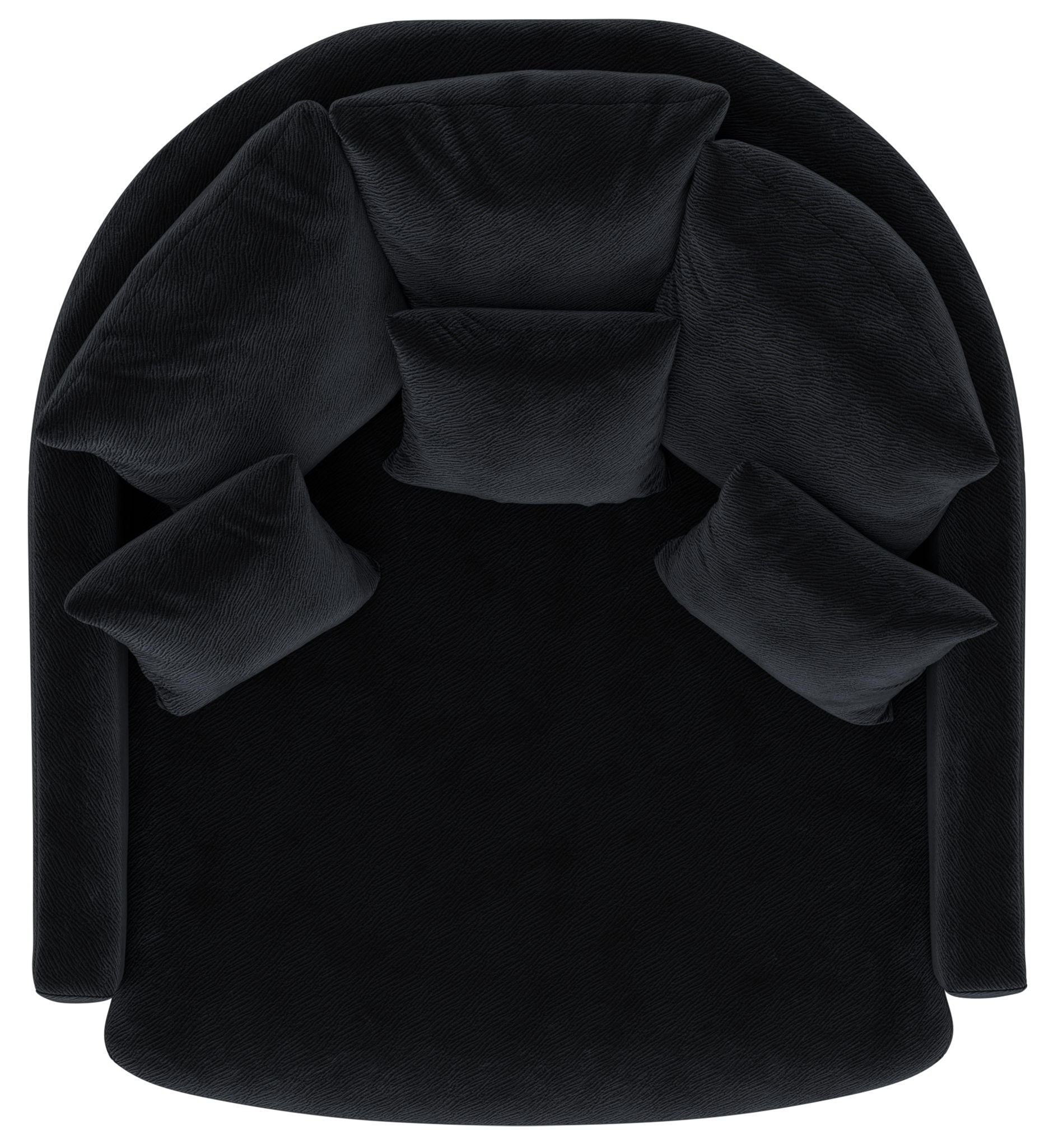 Matty - Round Accent Cuddle Chaise - Hornell Furniture Outlet