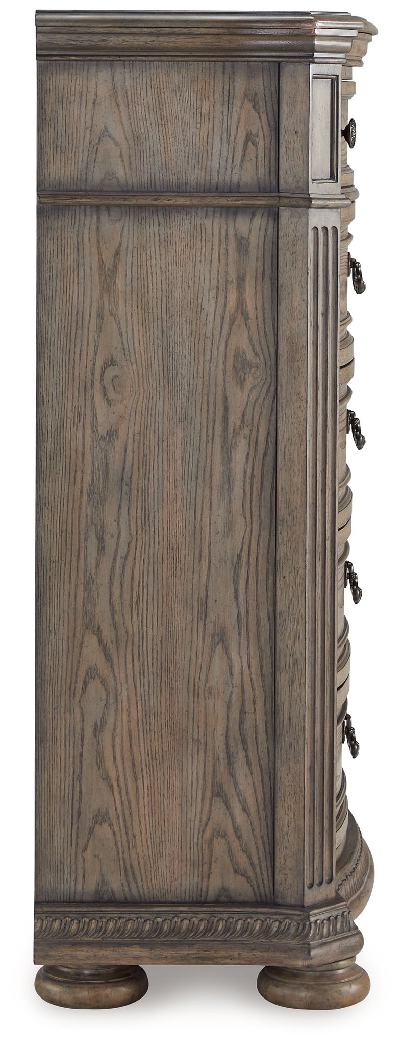 Ardenfield - Light Brown - Five Drawer Chest - Hornell Furniture Outlet