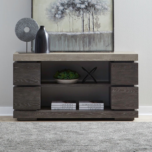 Piedmont - Sofa Table - Charcoal / Ash - Hornell Furniture Outlet