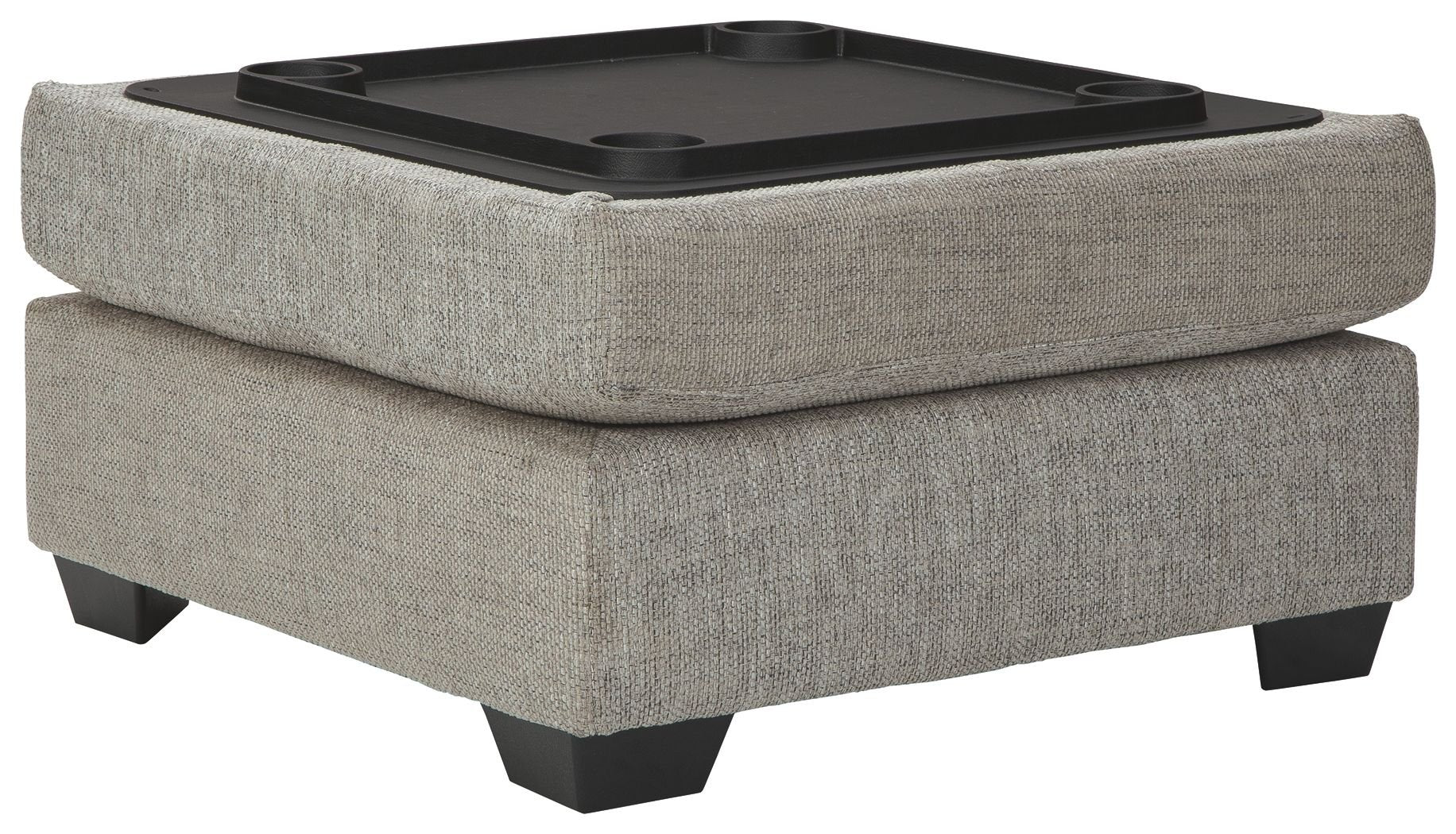 Megginson - Storm - Ottoman With Storage - Hornell Furniture Outlet