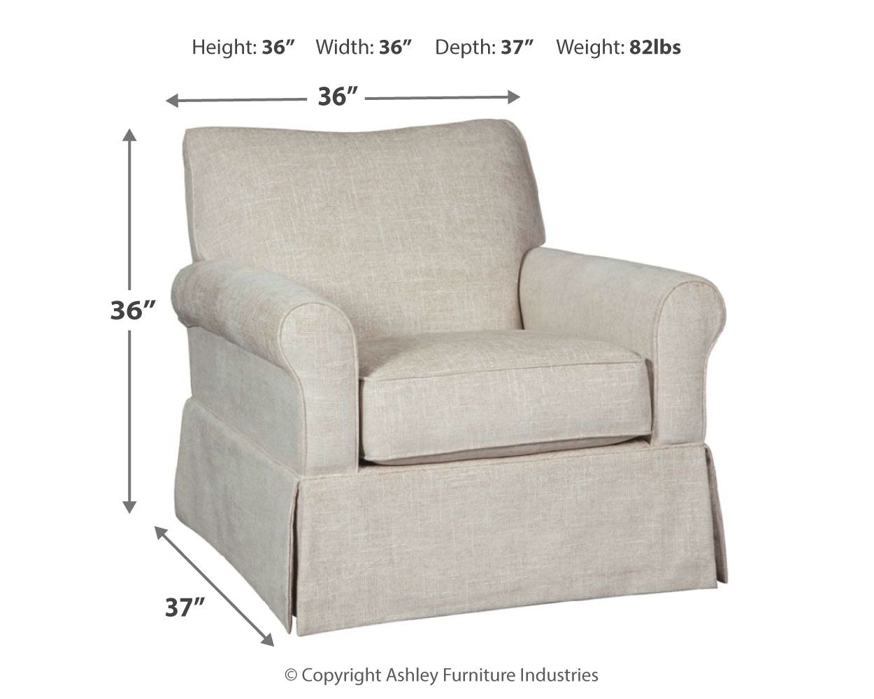 Searcy - Quartz - Swivel Glider Accent Chair - Hornell Furniture Outlet