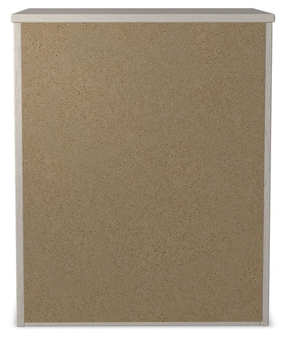 Stelsie - White - Two Drawer Night Stand - Hornell Furniture Outlet