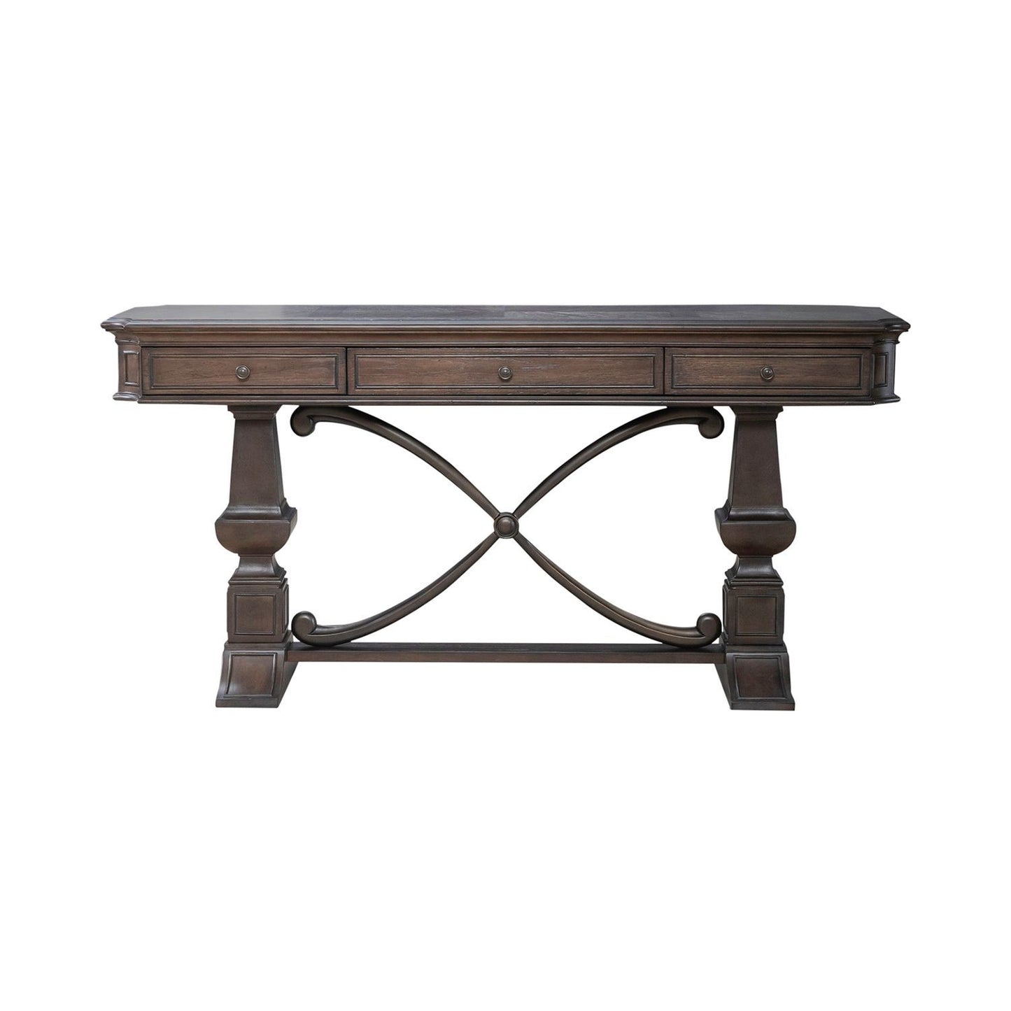 Provence Park - Sofa Table - Brown - Hornell Furniture Outlet