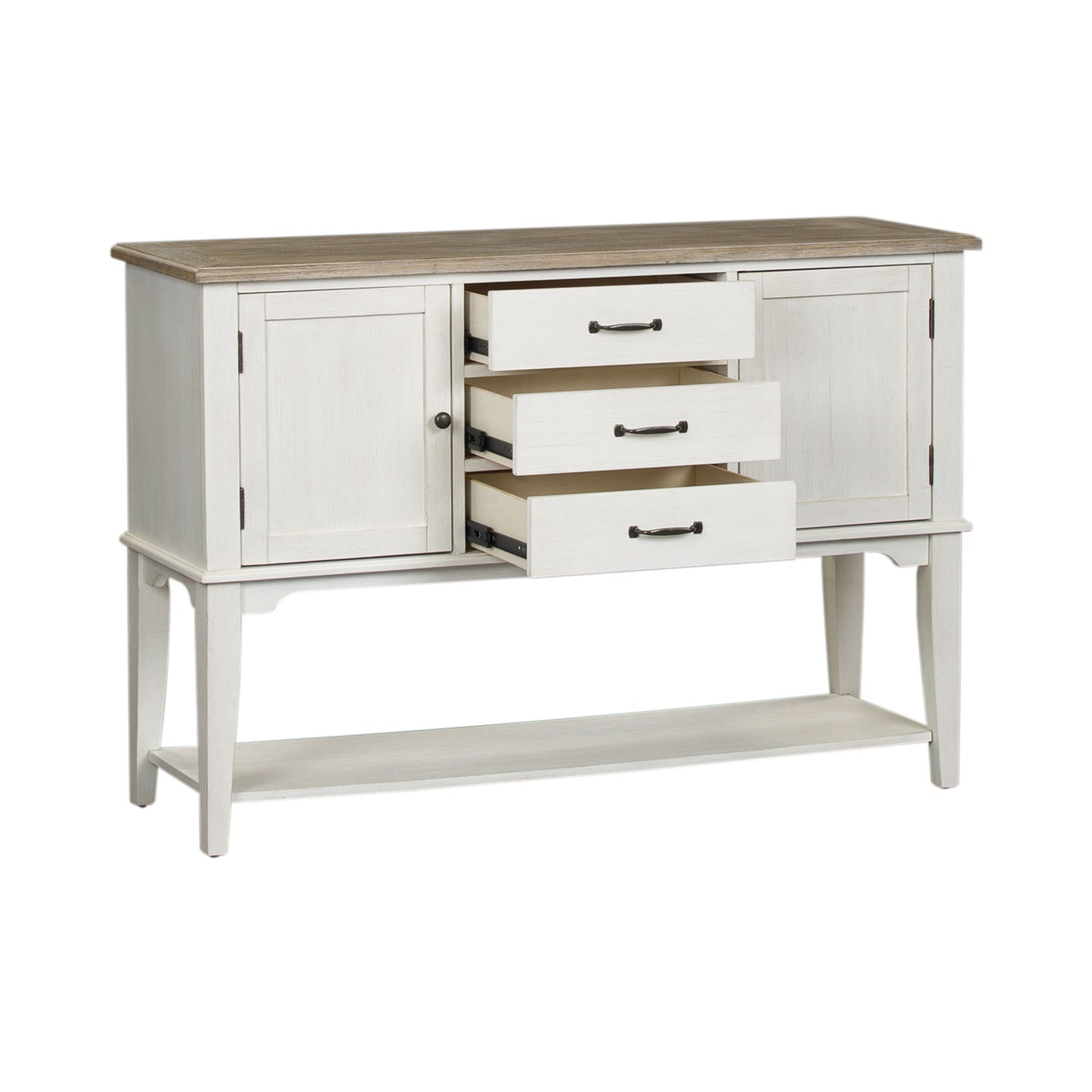 Summerville - Server - White - Hornell Furniture Outlet