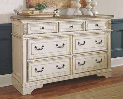 Realyn - Dresser, Mirror - Hornell Furniture Outlet