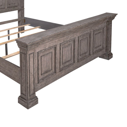 Big Valley - Panel Bed - Hornell Furniture Outlet