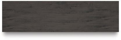 Fraluna - Charcoal - Six Drawer Dresser - Hornell Furniture Outlet