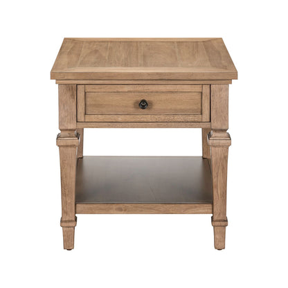 Haven Hills - End Table - Camel Beige - Hornell Furniture Outlet
