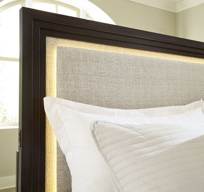 Neymorton - Upholstered Panel Headboard - Hornell Furniture Outlet