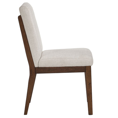 Canton - Upholstered Side Chair - Brown