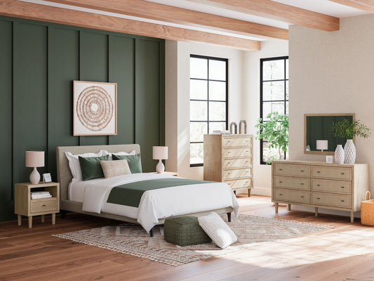 Cielden - Upholstered Bedroom Set - Hornell Furniture Outlet