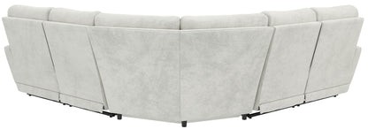 Majesty - Deep Seating Power Reclining Sectional - Hornell Furniture Outlet