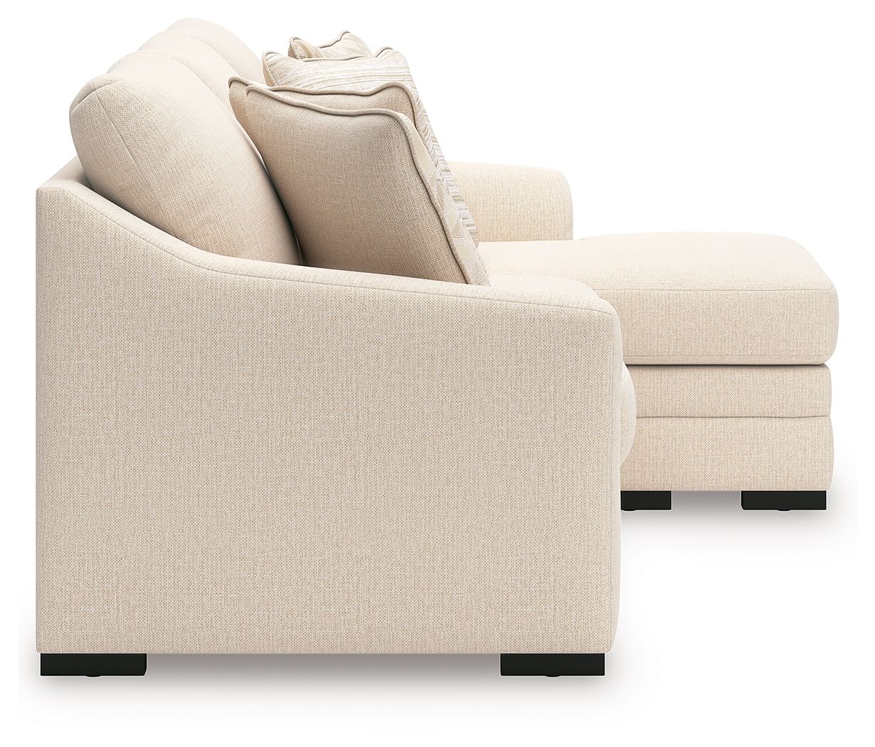 Lango - Jute - Queen Sofa Chaise Sleeper - Hornell Furniture Outlet