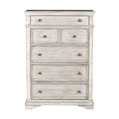 Highland Park - Chest Cathedral - White - Hornell Furniture Outlet