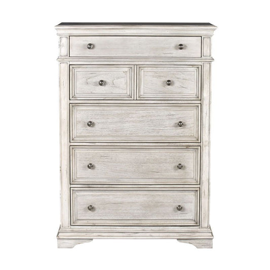 Highland Park - Chest Cathedral - White - Hornell Furniture Outlet