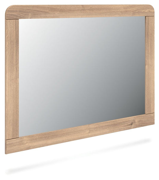 Kinlanni - Bedroom Mirror - Tan - Hornell Furniture Outlet
