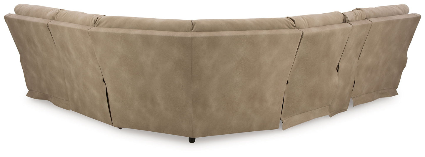 Next - Gen Durapella - Reclining Sectional - Hornell Furniture Outlet