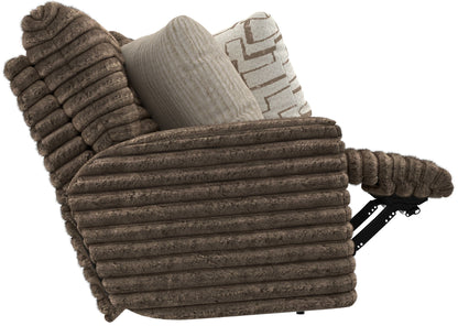 Lynx - Power Reclining Console Loveseat With Zero Gravity - Hornell Furniture Outlet