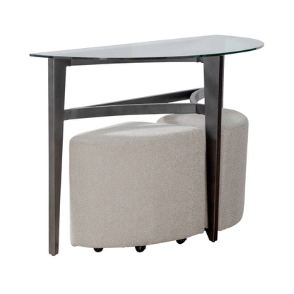 Capri - 3 Piece Table Set - Brown - Hornell Furniture Outlet